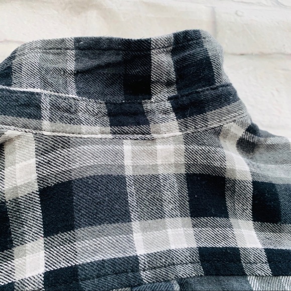 Faded Glory Boys Flannel Shirt Size 6/7 - Picture 7 of 8